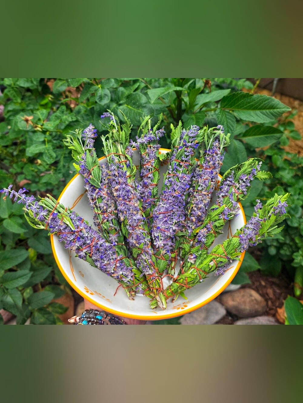 Dried Russian Sage Bundle – Natural Botanical Décor & Ceremonial Use